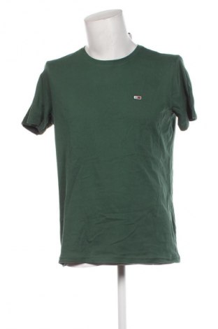 Ανδρικό t-shirt Tommy Jeans, Μέγεθος L, Χρώμα Πράσινο, Τιμή 35,99 €