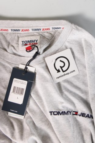 Мъжка тениска Tommy Jeans, Размер L, Цвят Сив, Цена 82,49 лв.