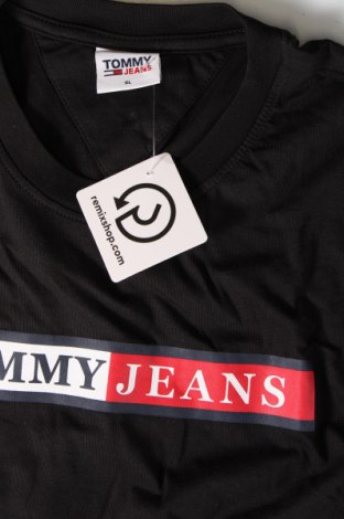 Ανδρικό t-shirt Tommy Jeans, Μέγεθος XL, Χρώμα Μαύρο, Τιμή 27,99 €