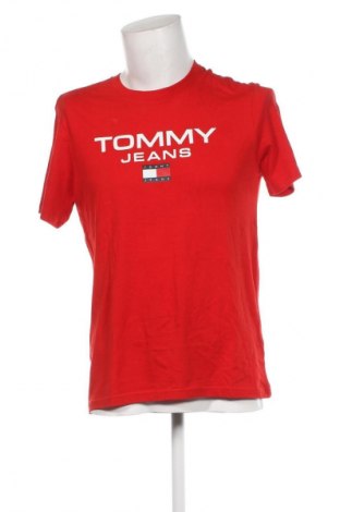 Tricou de bărbați Tommy Jeans, Mărime M, Culoare Roșu, Preț 144,99 Lei