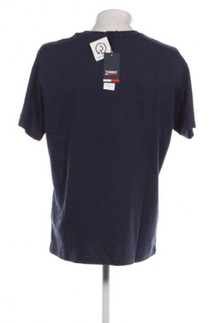 Tricou de bărbați Tommy Jeans, Mărime L, Culoare Albastru, Preț 129,99 Lei