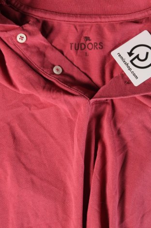 Мъжка тениска Tudors, Размер L, Цвят Розов, Цена 24,00 лв.