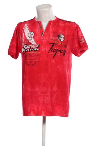 Ανδρικό t-shirt Violento, Μέγεθος XL, Χρώμα Κόκκινο, Τιμή 13,61 €