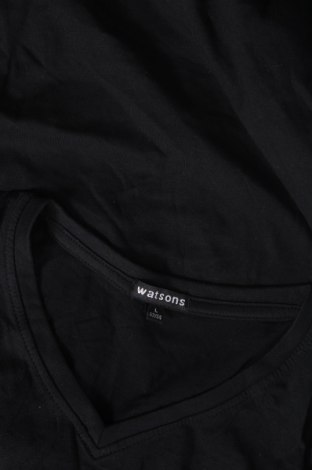 Tricou de bărbați Watson's, Mărime L, Culoare Negru, Preț 18,99 Lei