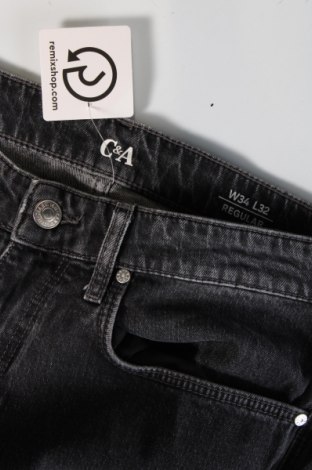 Herren Jeans C&A, Größe L, Farbe Grau, Preis 20,18 €