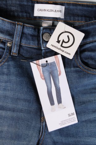 Мъжки дънки Calvin Klein Jeans, Размер M, Цвят Син, Цена 112,20 лв.