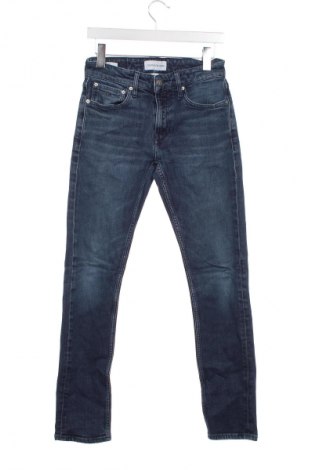 Męskie jeansy Calvin Klein Jeans, Rozmiar S, Kolor Niebieski, Cena 262,28 zł
