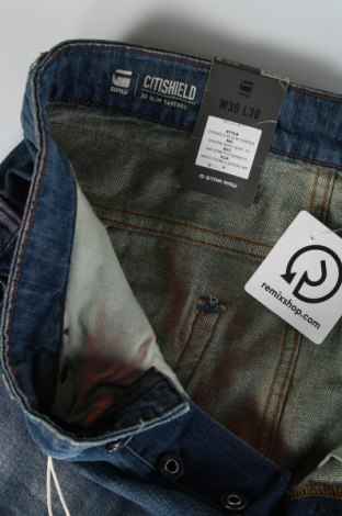 Męskie jeansy G-Star Raw, Rozmiar M, Kolor Niebieski, Cena 543,75 zł