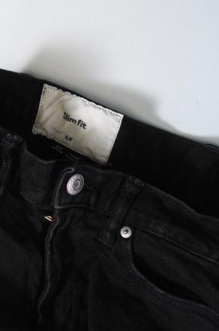 Męskie jeansy H&M, Rozmiar S, Kolor Czarny, Cena 92,76 zł