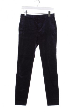 Ανδρικό κοτλέ παντελόνι H&M, Μέγεθος S, Χρώμα Μπλέ, Τιμή 7,18 €
