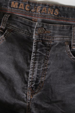 Ανδρικό κοτλέ παντελόνι Mac, Μέγεθος M, Χρώμα Γκρί, Τιμή 23,01 €