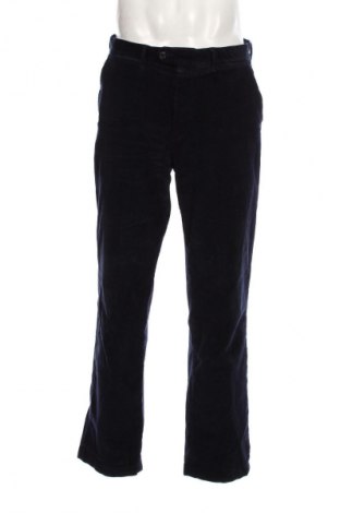 Pantaloni raiați de bărbați Marks & Spencer, Mărime L, Culoare Albastru, Preț 41,40 Lei