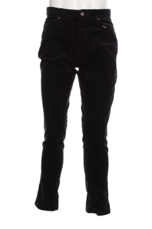 Ανδρικό κοτλέ παντελόνι NEXO, Μέγεθος L, Χρώμα Μαύρο, Τιμή 14,28 €