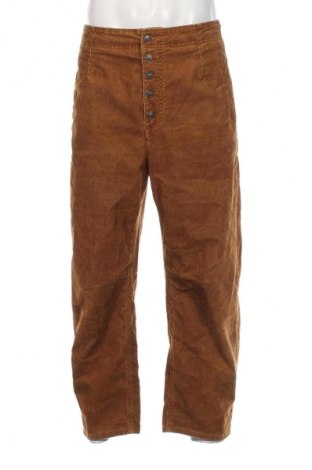 Pantaloni raiați de bărbați United Colors Of Benetton, Mărime M, Culoare Maro, Preț 60,69 Lei