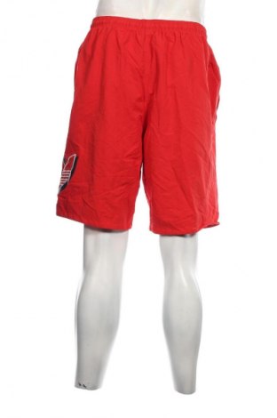 Ανδρικό κοντό παντελόνι Adidas Originals, Μέγεθος L, Χρώμα Κόκκινο, Τιμή 21,03 €