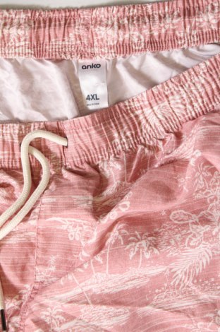Мъжки къс панталон Anko, Размер 4XL, Цвят Розов, Цена 18,75 лв.