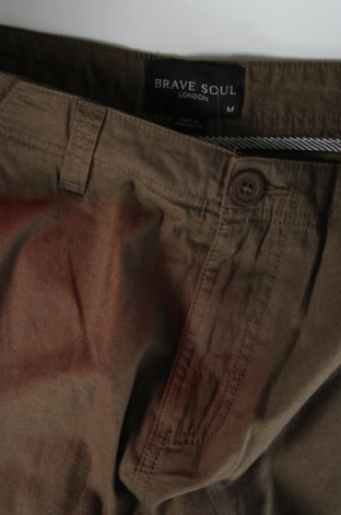 Ανδρικό κοντό παντελόνι Brave Soul, Μέγεθος M, Χρώμα Καφέ, Τιμή 15,98 €