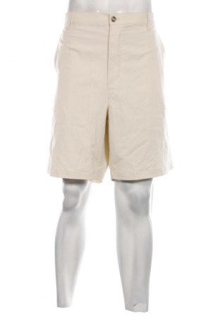 Ανδρικό κοντό παντελόνι Chaps, Μέγεθος XL, Χρώμα Εκρού, Τιμή 15,46 €