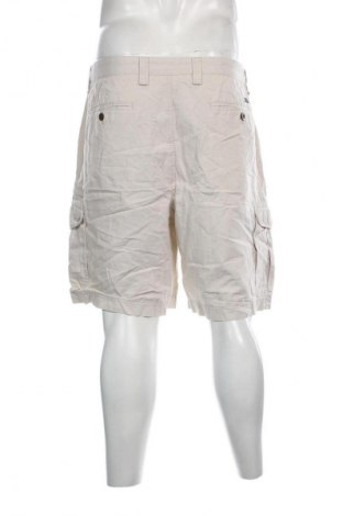 Ανδρικό κοντό παντελόνι Chaps, Μέγεθος XXL, Χρώμα Λευκό, Τιμή 11,60 €