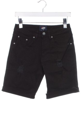 Мъжки къс панталон Denim Project, Размер XS, Цвят Черен, Цена 24,80 лв.