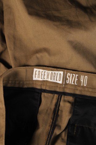 Herren Shorts Free world, Größe XL, Farbe Beige, Preis 12,53 €
