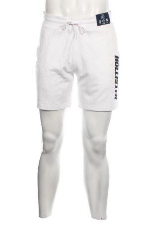 Ανδρικό κοντό παντελόνι Hollister, Μέγεθος M, Χρώμα Λευκό, Τιμή 12,99 €