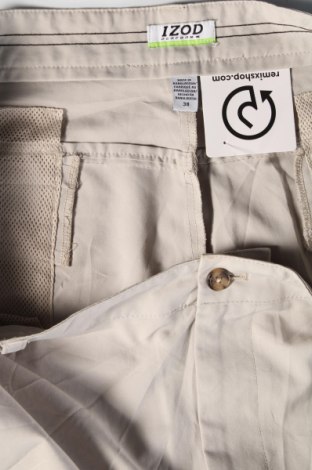 Мъжки къс панталон Izod, Размер XL, Цвят Бежов, Цена 19,00 лв.