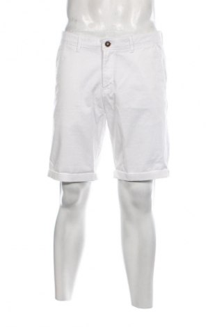Ανδρικό κοντό παντελόνι Jack & Jones, Μέγεθος L, Χρώμα Λευκό, Τιμή 23,25 €