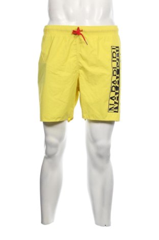 Ανδρικό κοντό παντελόνι Napapijri, Μέγεθος M, Χρώμα Κίτρινο, Τιμή 28,92 €