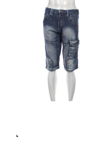 Ανδρικό κοντό παντελόνι Okay, Μέγεθος L, Χρώμα Μπλέ, Τιμή 15,46 €