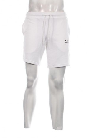 Мъжки къс панталон PUMA, Размер S, Цвят Бял, Цена 38,50 лв.
