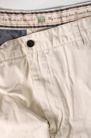 Ανδρικό κοντό παντελόνι Rivers, Μέγεθος XL, Χρώμα  Μπέζ, Τιμή 15,46 €