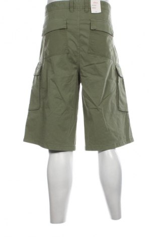 Pantaloni scurți de bărbați S.Oliver, Mărime XXL, Culoare Verde, Preț 203,95 Lei