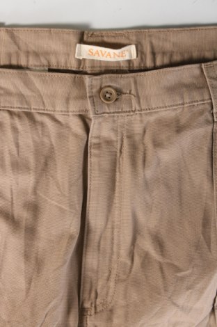 Ανδρικό κοντό παντελόνι Savane, Μέγεθος XL, Χρώμα  Μπέζ, Τιμή 24,74 €