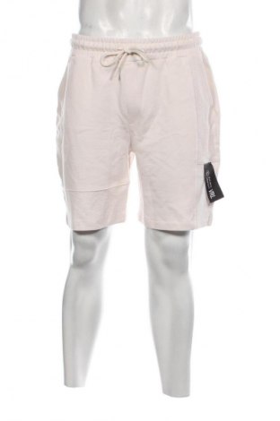 Мъжки къс панталон Viral Vibes, Размер XL, Цвят Екрю, Цена 34,10 лв.