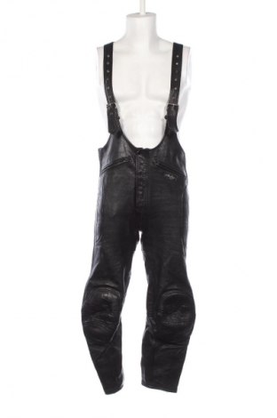 Ανδρικό δερμάτινο παντελόνι, Μέγεθος L, Χρώμα Μαύρο, Τιμή 14,71 €