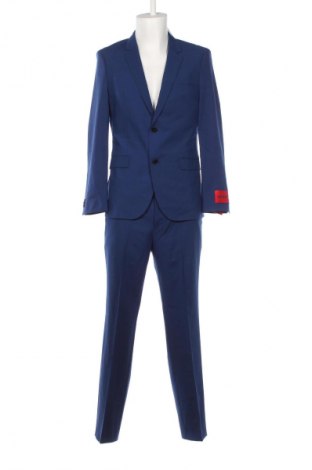 Мъжки костюм Hugo Boss, Размер L, Цвят Син, Цена 671,00 лв.