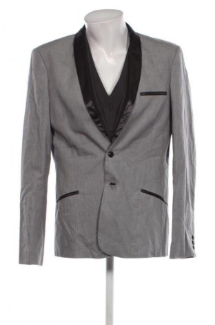 Ανδρικό κοστούμι Smog, Μέγεθος XL, Χρώμα Γκρί, Τιμή 40,36 €