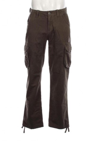 Мъжки панталон Alpha Industries, Размер M, Цвят Зелен, Цена 56,00 лв.