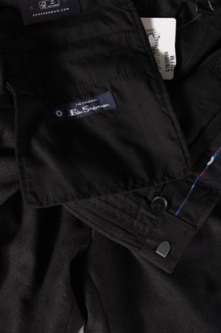 Pantaloni de bărbați Ben Sherman, Mărime M, Culoare Negru, Preț 184,21 Lei