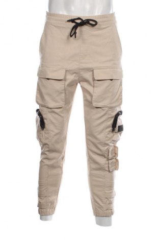 Pantaloni de bărbați Bershka, Mărime S, Culoare Maro, Preț 73,98 Lei