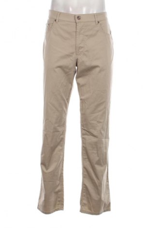 Мъжки панталон Brax, Размер L, Цвят Бежов, Цена 37,20 лв.
