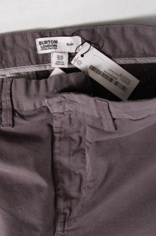 Ανδρικό παντελόνι Burton of London, Μέγεθος M, Χρώμα Γκρί, Τιμή 19,18 €