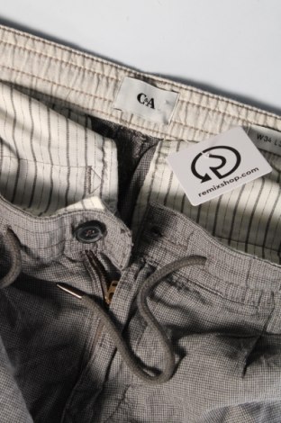 Pánske nohavice  C&A, Veľkosť L, Farba Sivá, Cena  6,58 €