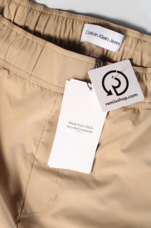 Męskie spodnie Calvin Klein Jeans, Rozmiar L, Kolor Beżowy, Cena 166,32 zł