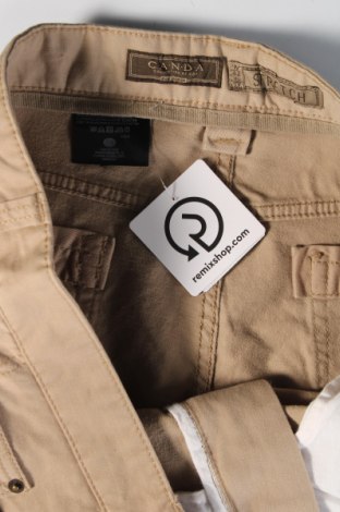 Pantaloni de bărbați Canda, Mărime XL, Culoare Bej, Preț 34,86 Lei