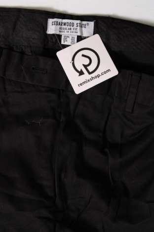 Pantaloni de bărbați CedarWood State, Mărime L, Culoare Negru, Preț 27,99 Lei