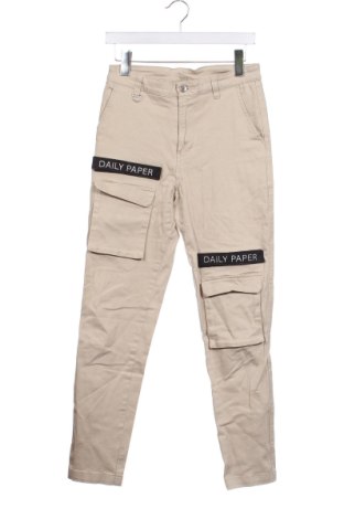 Pantaloni de bărbați Daily Paper, Mărime S, Culoare Bej, Preț 189,47 Lei