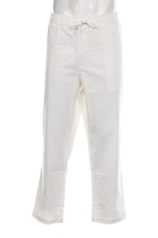 Ανδρικό παντελόνι Dan Fox X About You, Μέγεθος XXL, Χρώμα Λευκό, Τιμή 47,94 €