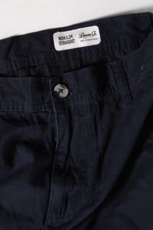 Pantaloni de bărbați Denim Co., Mărime L, Culoare Albastru, Preț 29,57 Lei